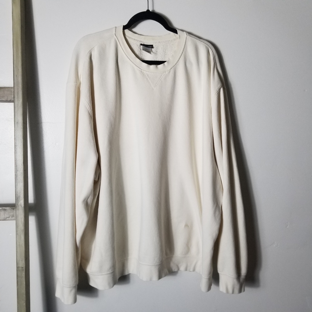 JOE BOXER CREAM SWEATSHIRT SIZE XXXL